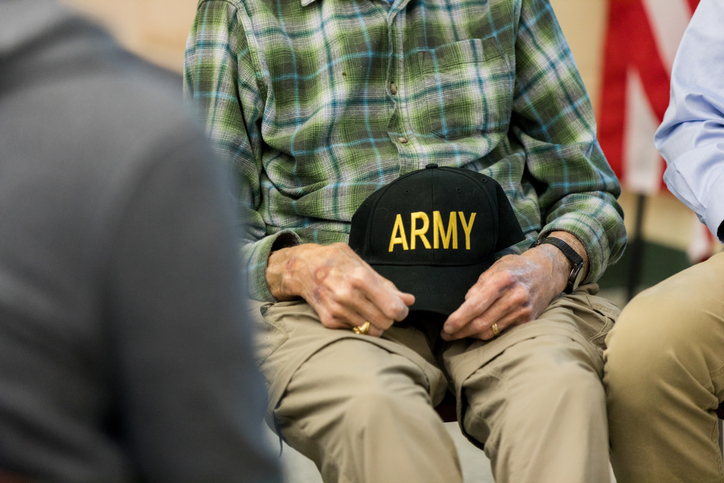 Photo of a US Army Veteran